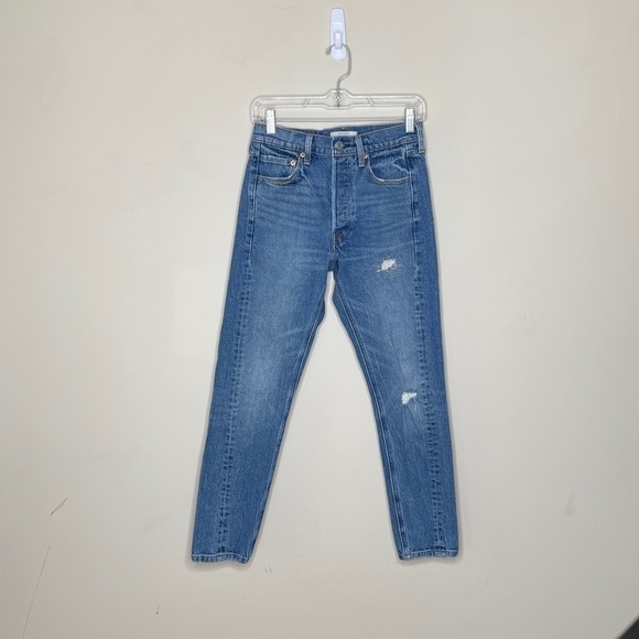 Levi's Altered 501 Skinny Jeans - Picture 1 of 6